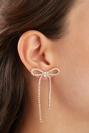 Heliophilia Silver Pendientes de Metal Dorados